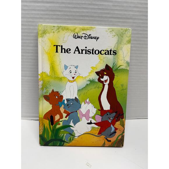 Vintage Disney's THE ARISTOCATS Hardcover Book (1988 Gallery Books) - Picture 1 of 6